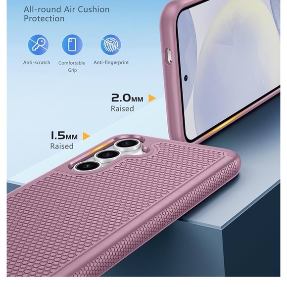 Samsung Galaxy S24 Case: Dual Layer Heavy Duty Cell Phone Protective Cover - Picture 4 of 4